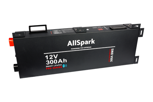 300Ah Ultraslim Lithium battery with Bluetooth AllSpark - Pro-series 12V