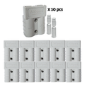 AllSpark 50A Grey Anderson Connector Plug - 10 pack 6 AWG