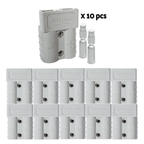 AllSpark 50A Grey Anderson Connector Plug - 10 pack 6 AWG
