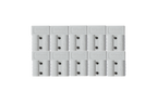 AllSpark 50A Grey Anderson Connector Plug - 10 pack 8 AWG