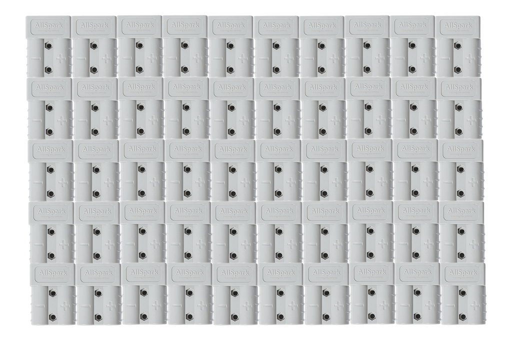 AllSpark 50A Anderson Style Grey Plug Connector - 50 PACK