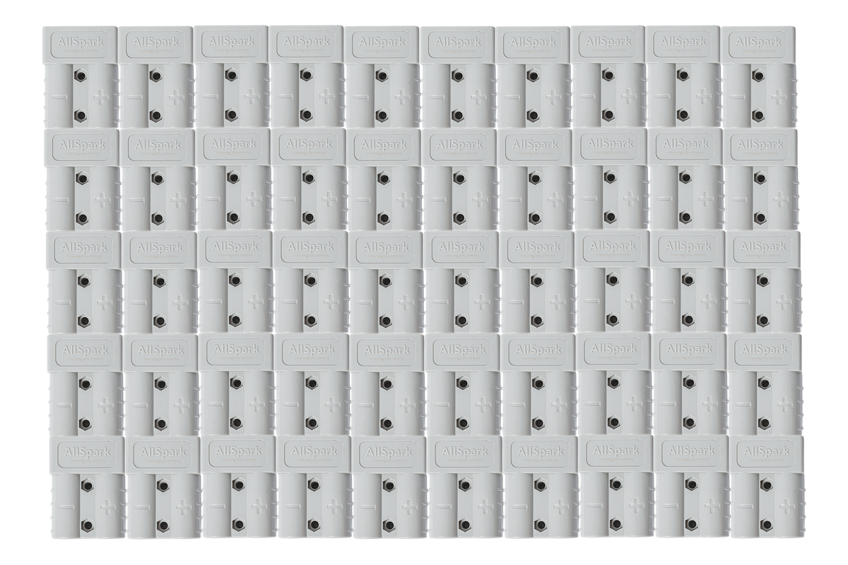 AllSpark 50A Anderson Style Grey Plug Connector - 50 PACK