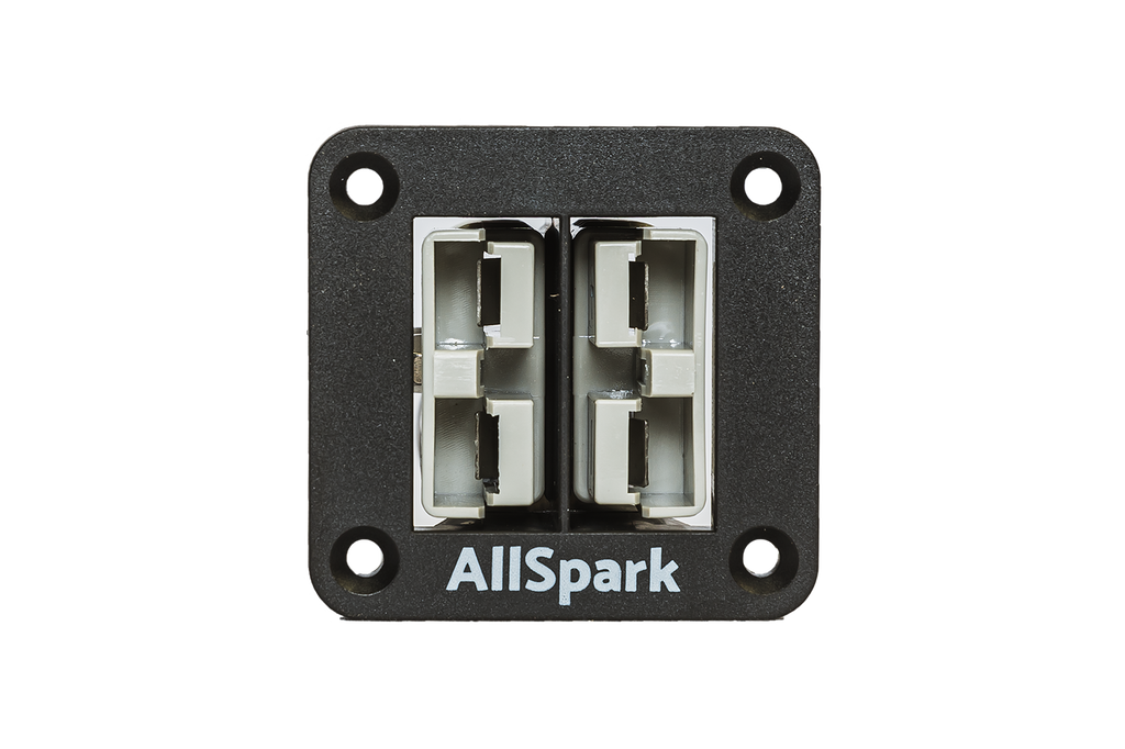 ALLSPARK BLACK DUAL ANDERSON PLUG FLUSH MOUNT