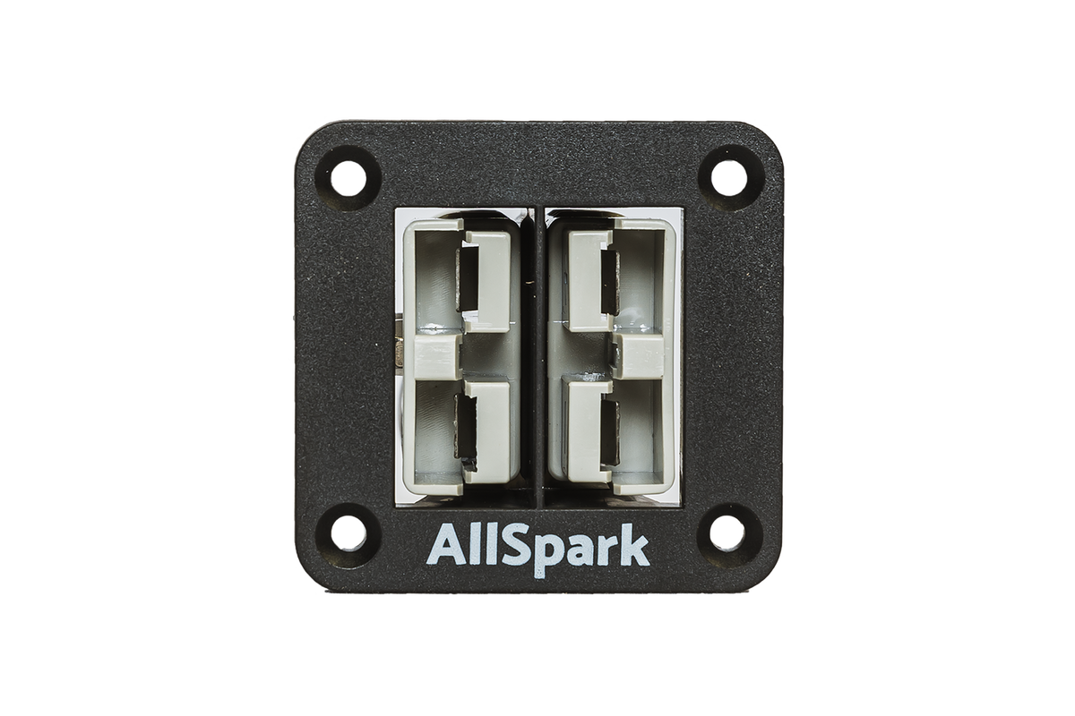 ALLSPARK BLACK DUAL ANDERSON PLUG FLUSH MOUNT