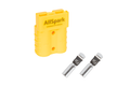 AllSpark 50A Yellow Anderson Kit - Plug & 2 contacts for 8 AWG cable