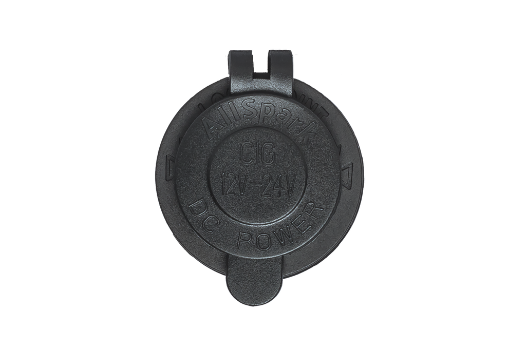AllSpark Socket - Black 12-24V DC Cig Socket