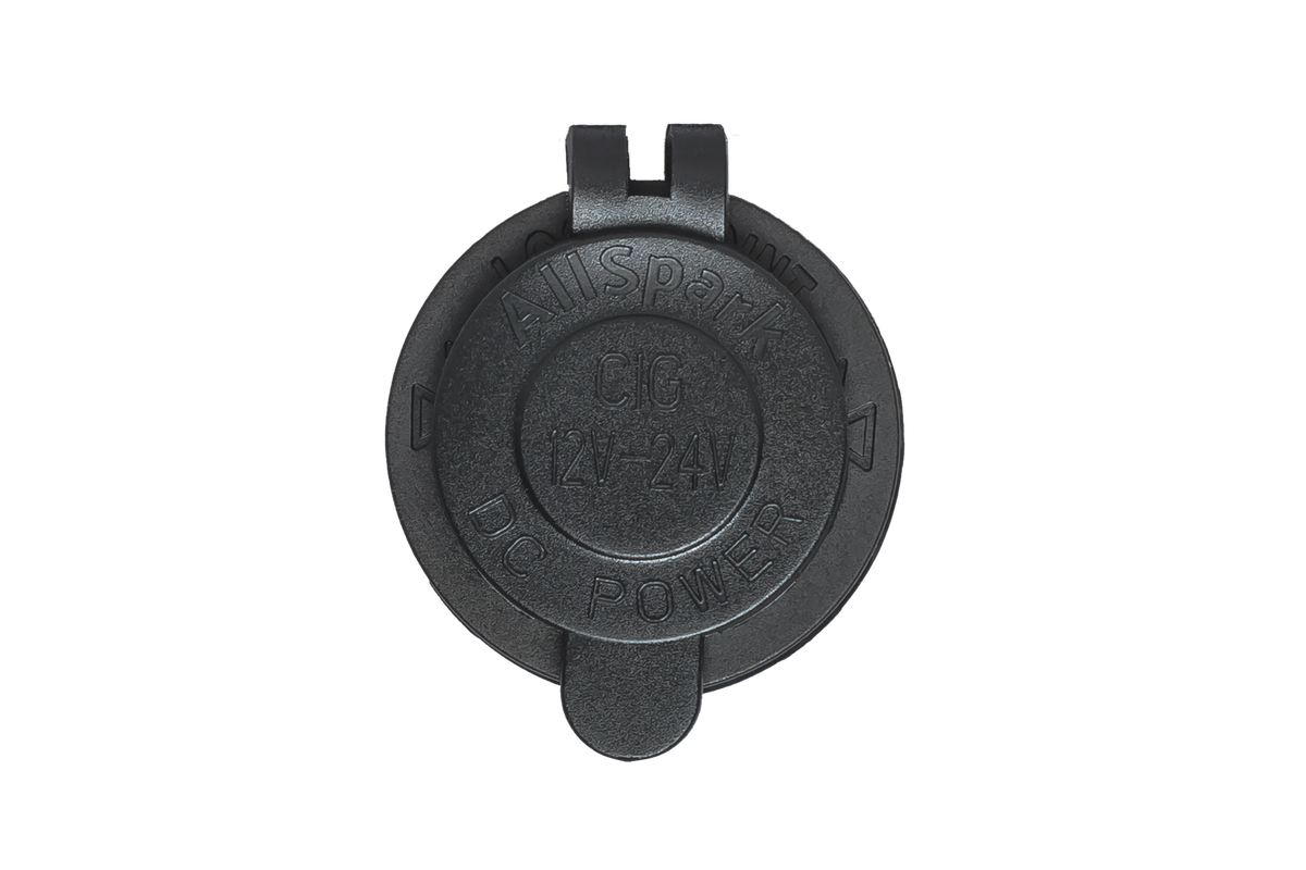AllSpark Socket - Black 12-24V DC Cig Socket