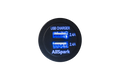 AllSpark Dual 2.4A USB Charging Socket with blue back light
