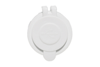 AllSpark Socket - White Dual 2.4A USB Charging Socket - no back light