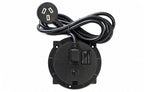 2 Outlet Power Board | Flush Mount | Black | Plug & Play GPO | AllSpark 