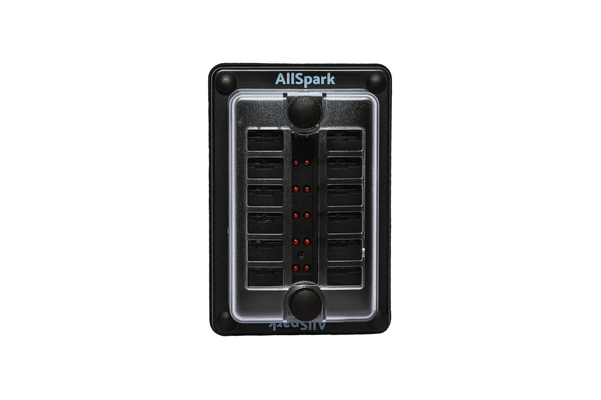 AllSpark Flush Mount Fuse block with indication light - 12 Way