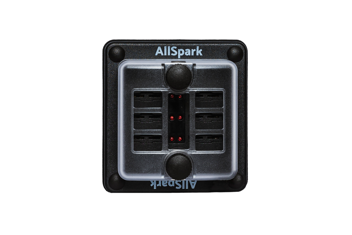 AllSpark Flush Mount Fuse block with indication light - 6 way