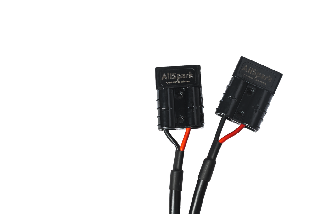 AllSpark Black Anderson Plug SERIES CONNECTED Double Adapter Cable
