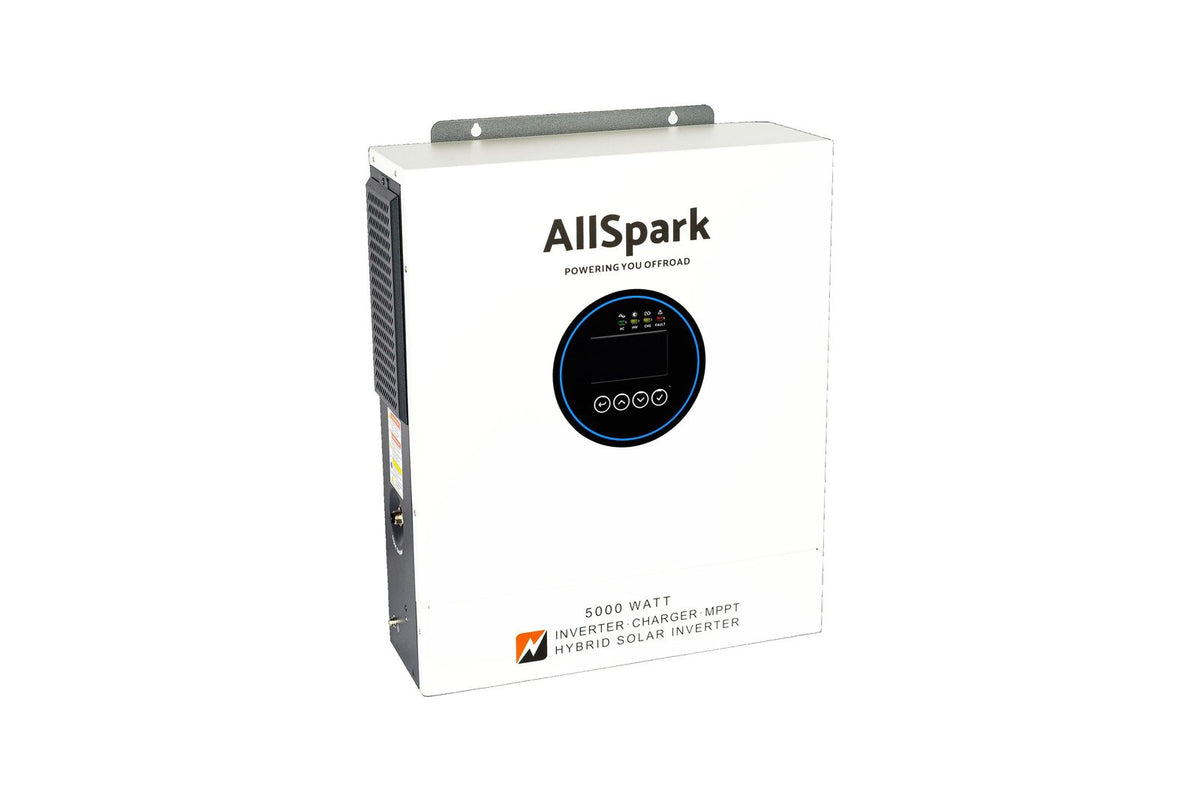 AllSpark - 24V 5000 Watt Hybrid Inverter + 160A ACDC Charger + 160A MPPT with Auto Transfer