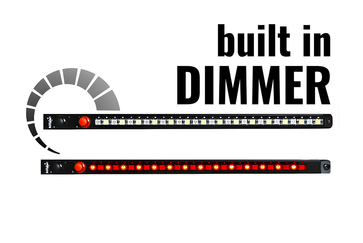 90cm LED Strip Light - Dimmable | 12V | Dual Colour Red & White | AllSpark