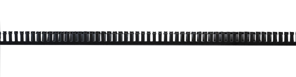 AllSpark Black Slotted Wiring Duct 50mm x 50mm x 1m 4 PACK