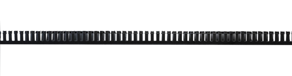 AllSpark Black Slotted Wiring Duct 50mm x 50mm x 1m 8 PACK