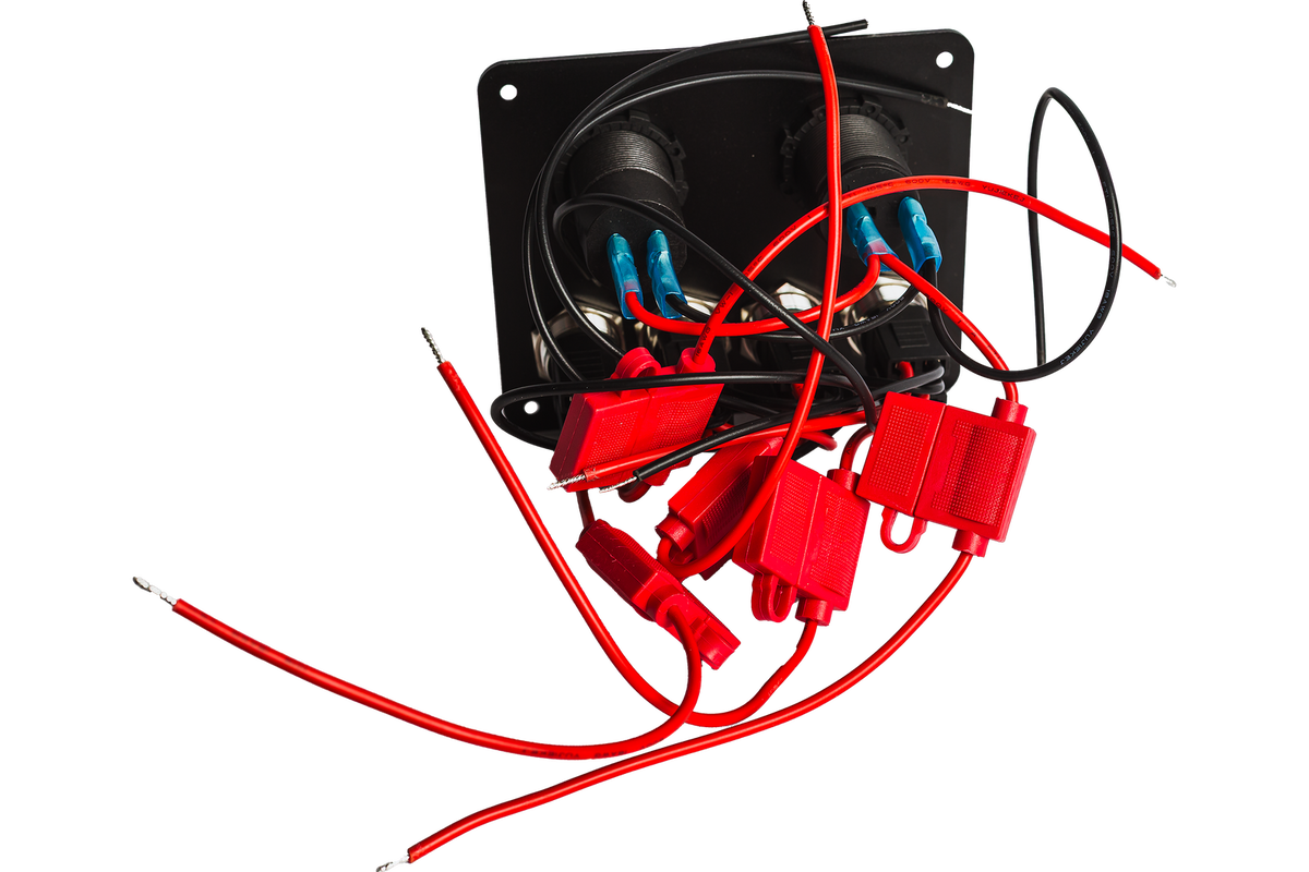 AllSpark 4 way push button switch panel