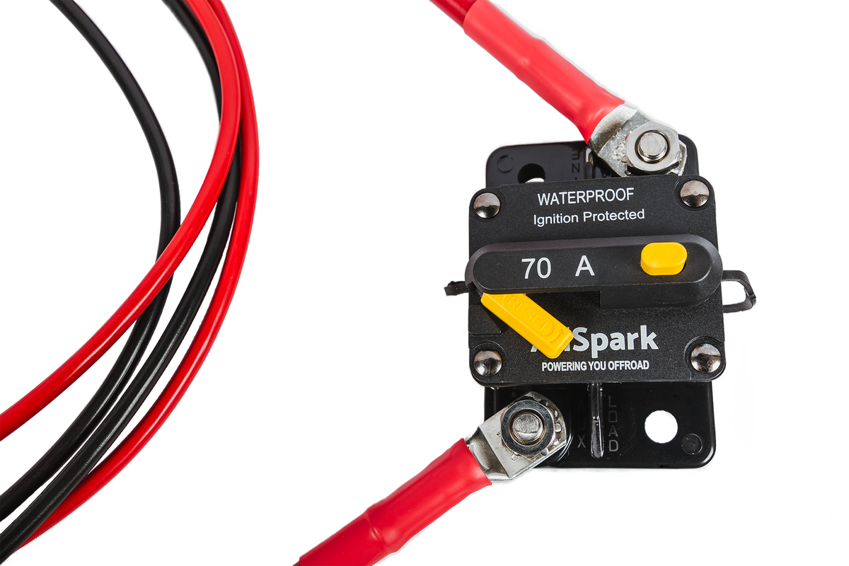 DCDC Charger Wiring Kit - Start battery to Anderson plug (Ignition protected) | AllSpark 