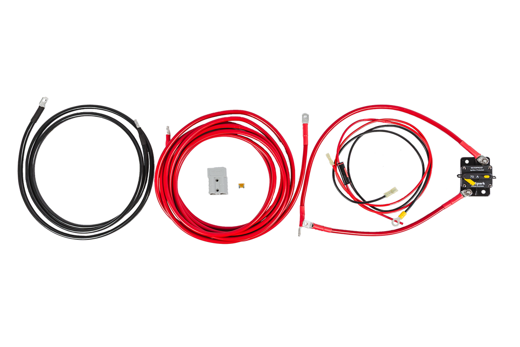 DCDC Charger Wiring Kit - Start battery to Anderson plug (Ignition protected) | AllSpark 