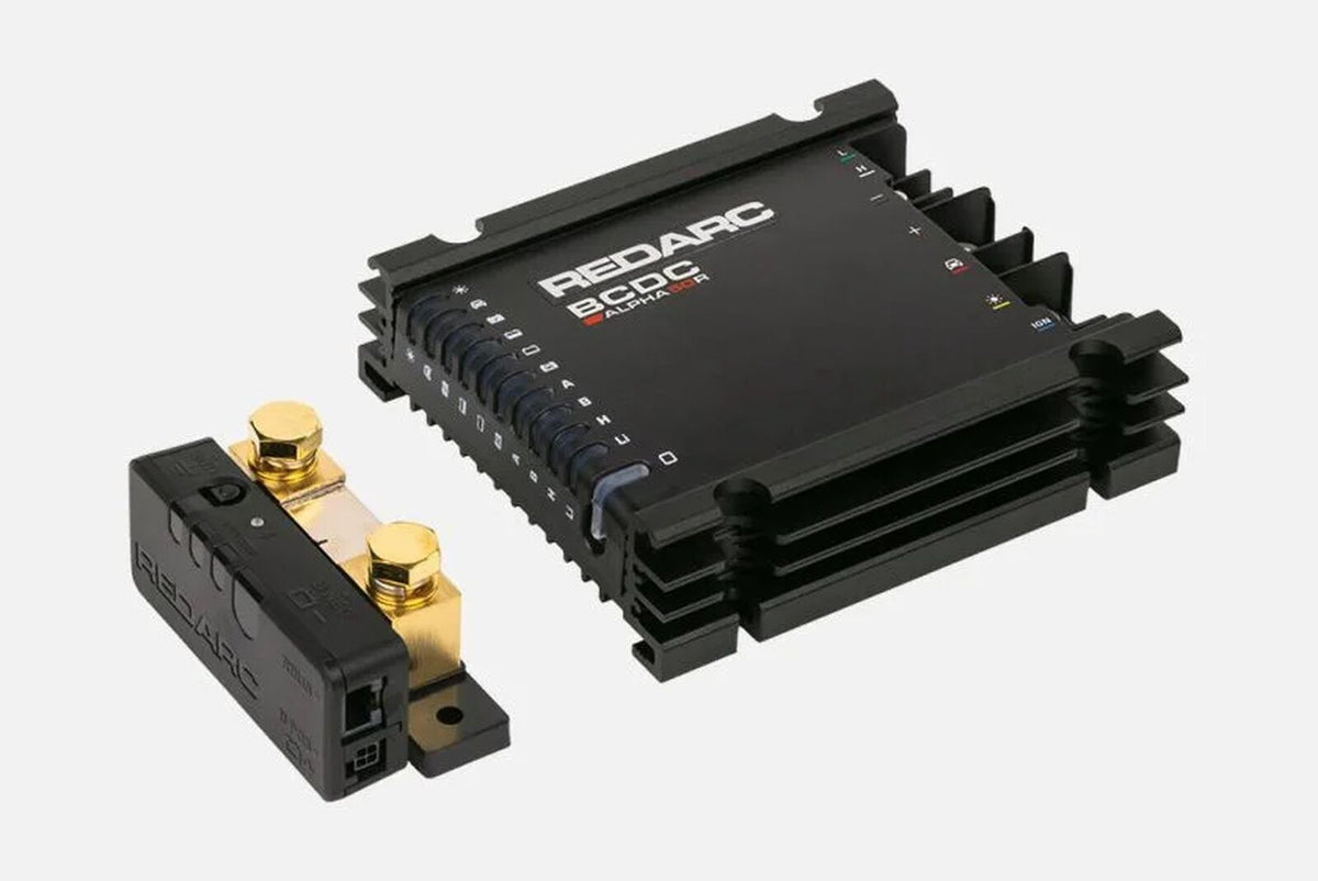REDARC BCDC ALPHA 50R BATTERY MANAGER with Shunt