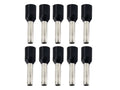 Bootlace Pin - Black 1.5mm2 - 10 Pack