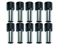 Bootlace Pin - Black 25mm2 - 10 Pack