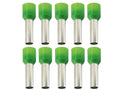 Bootlace Pin - Green 6mm2 - 10 Pack