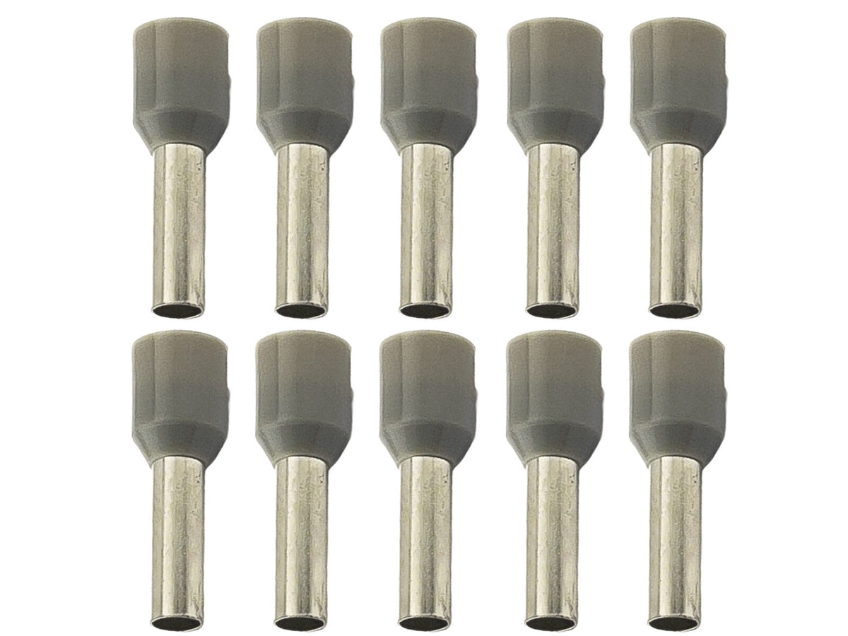 Bootlace Pin - Grey 2.5mm2 - 10 Pack
