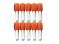Bootlace Pin - Orange 4mm2 - 10 Pack