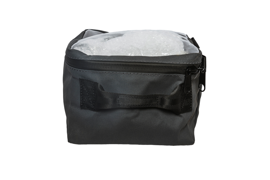 Canvas Storage Bag - Small with clear top