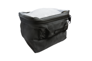 Canvas Storage Bag - Small with clear top