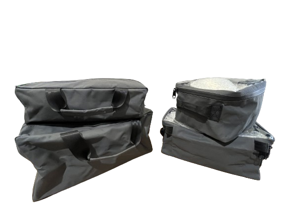 Canvas Storage Bags 4 Pack 