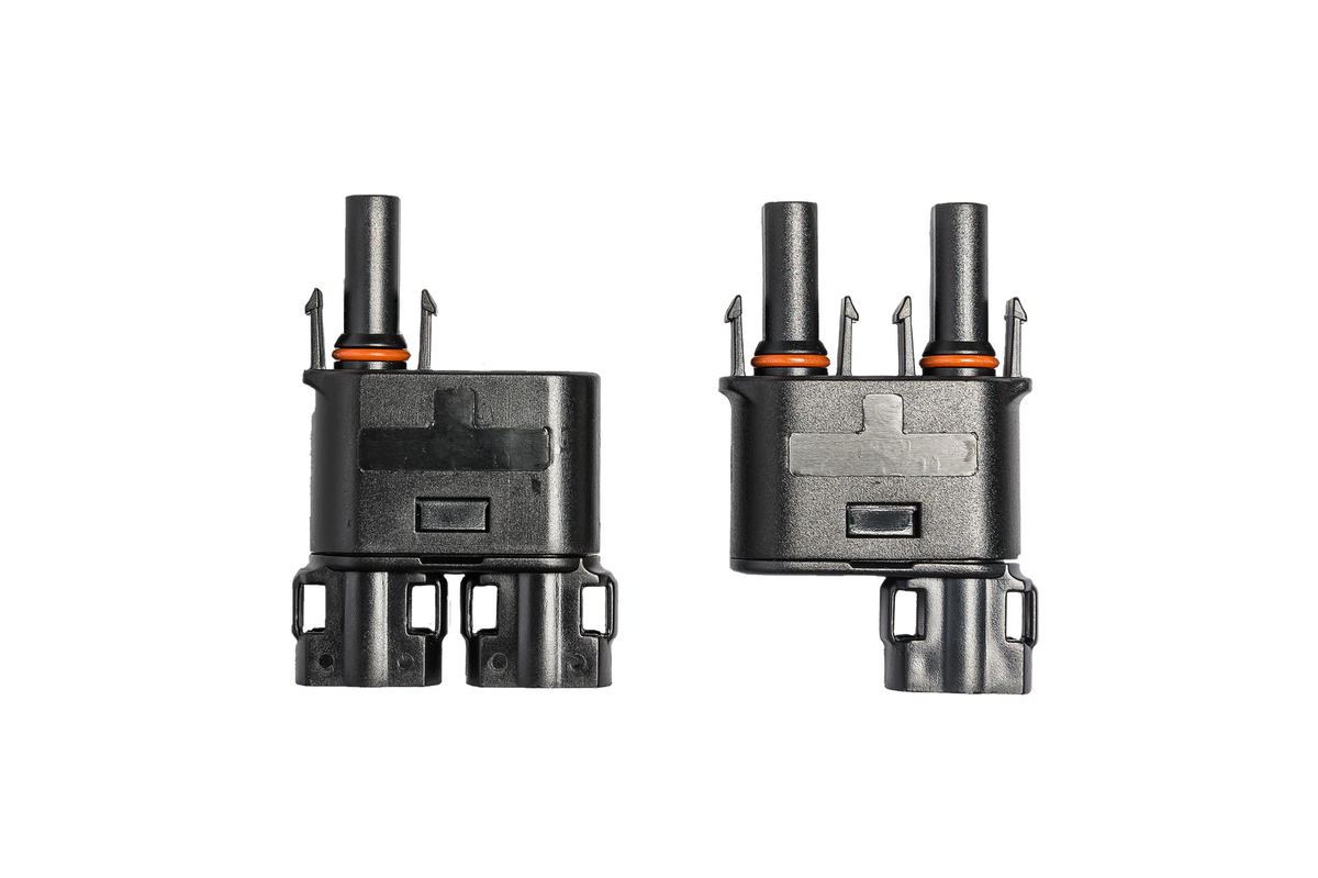 MC4 2 INTO 1 BRANCH CONNECTORS (PAIR)