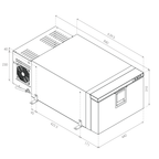 Bushman DF30-HD 30L Drawer Fridge