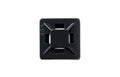 Cable Tie Mount Black- Self Adhesive (21x21) 10 Pack
