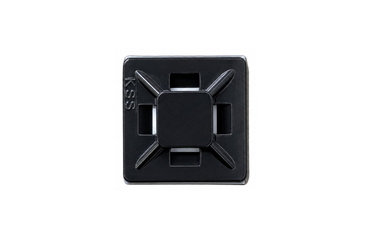 Cable Tie Mount Black- Self Adhesive (28x28) 5 Pack