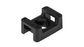 Cable Tie Mount Black- Saddle Type Medium 10 Pack