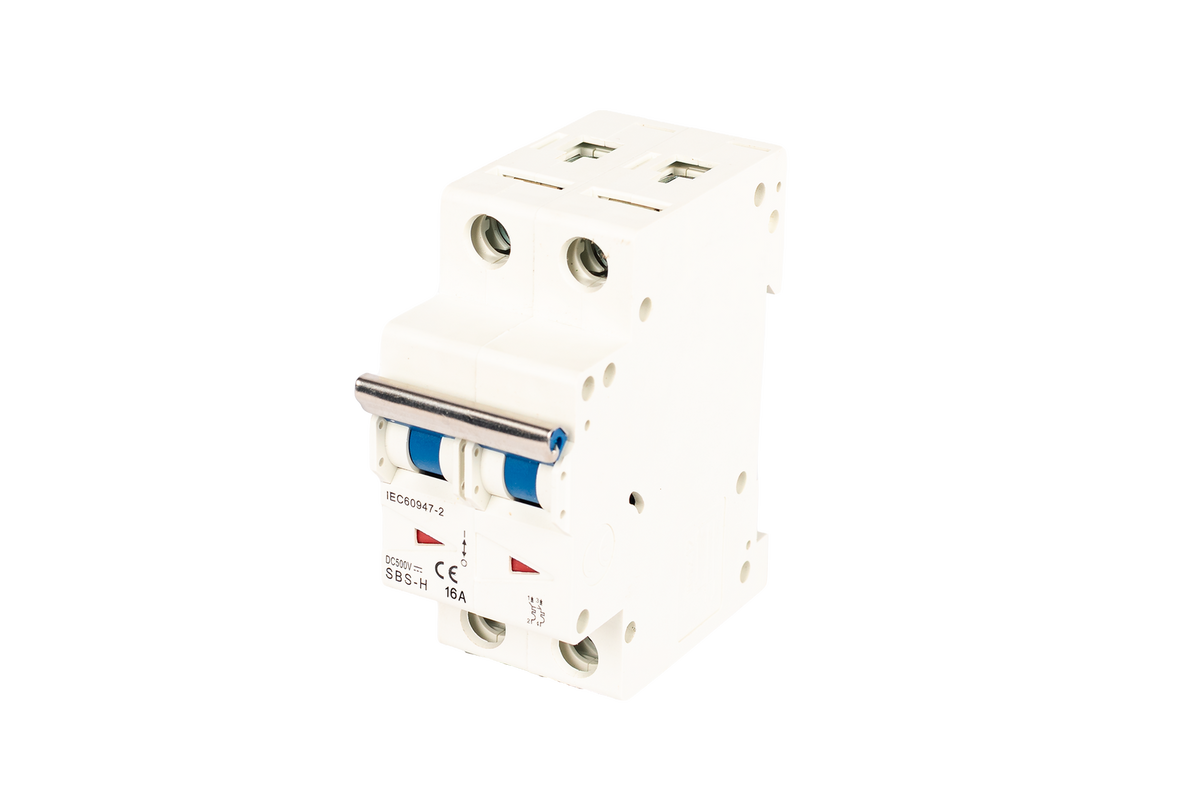 MCB 500V 2P 16A - DC Solar Isolator