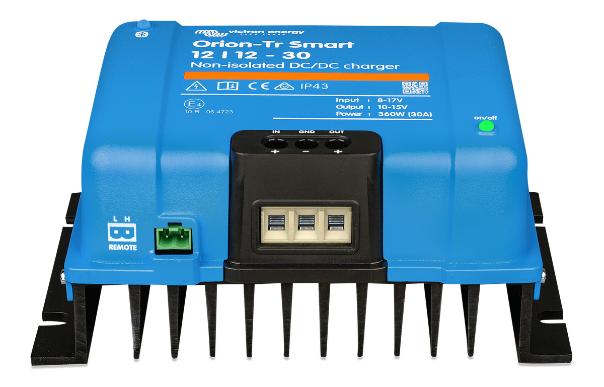 Orion-Tr Smart 12/12-30A (360W) Non-isolated DC-DC charger