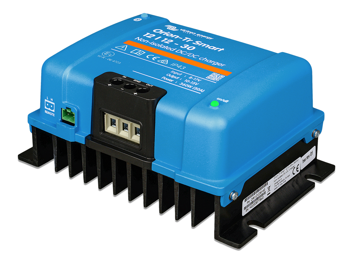 Orion-Tr Smart 12/12-30A (360W) Non-isolated DC-DC charger