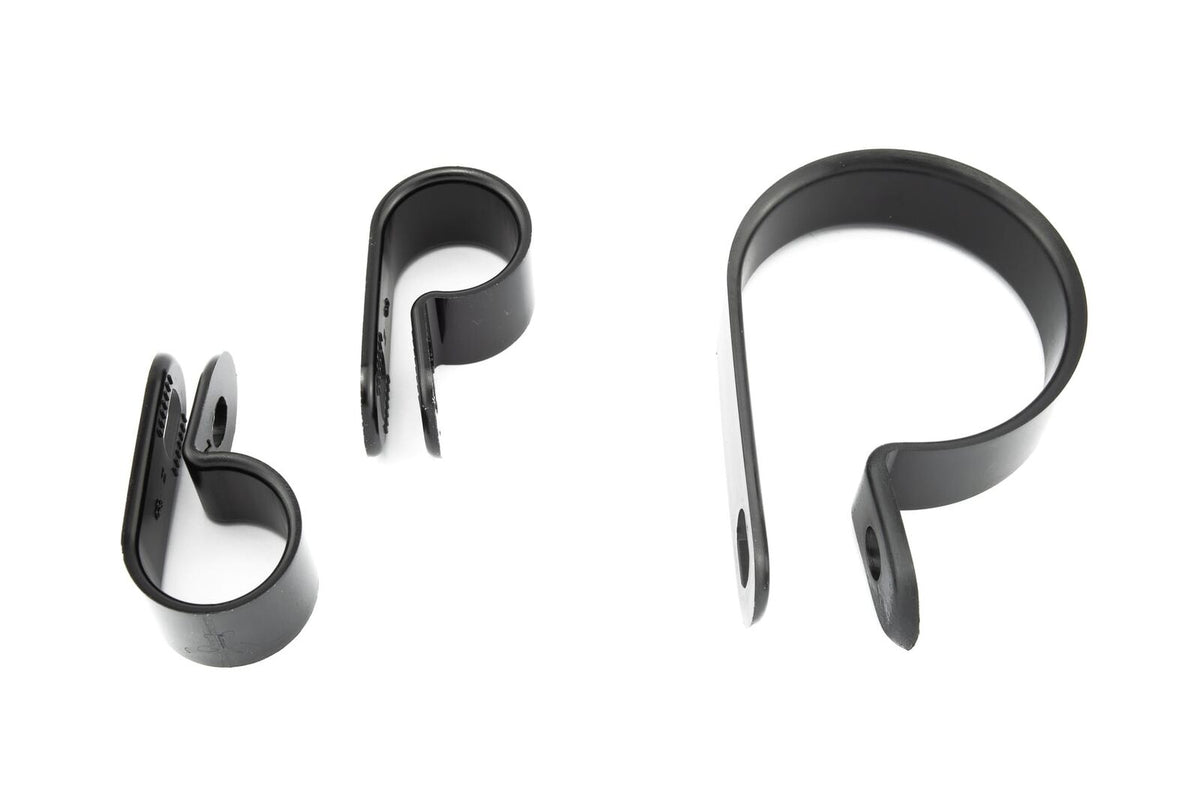 Nylon Cable Clamp (P Clip) 15.8mm (5/8) 10 Pack