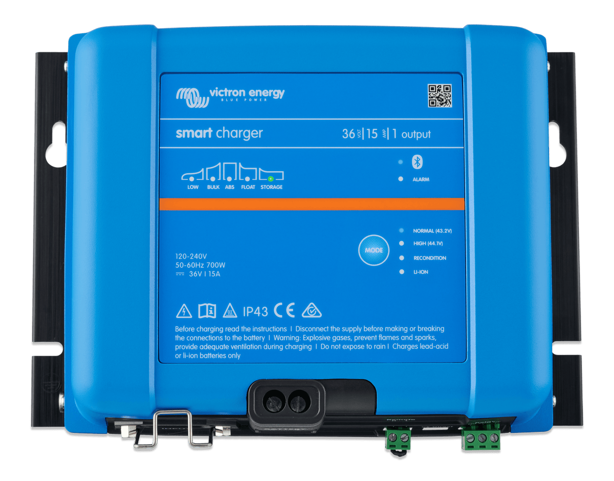 Victron Smart IP43 Charger 36/15 (1) 120-240V