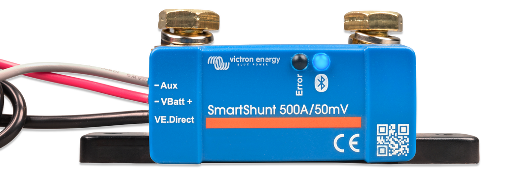 Victron Smart Shunt 500A Battery Monitor with Bluetooth IP65 Waterproof