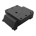 Trailer Vision 350A Black Exterior Connector Cover Assembly - Surface Mount