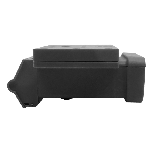 Trailer Vision 350A Black Exterior Connector Cover Assembly - Surface Mount