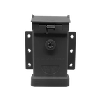 Trailer Vision 350A Black Exterior Connector Cover Assembly - Surface Mount