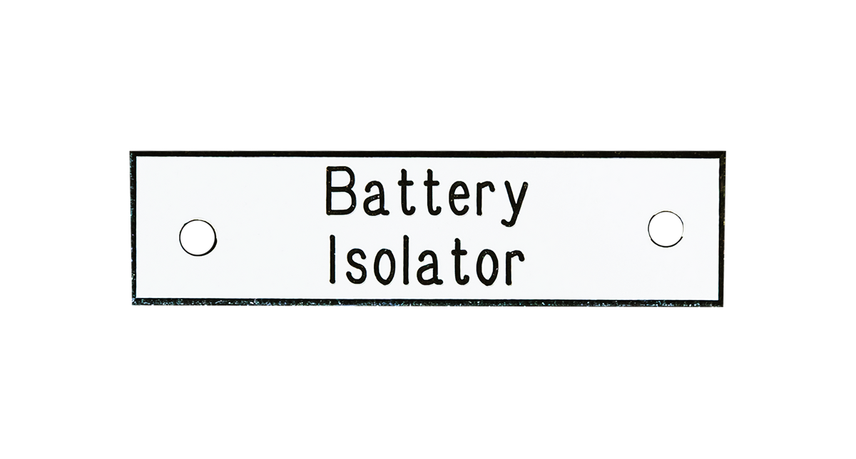 Allspark Circuit Breaker / Fuse Holder Labels