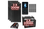 Offroad Living Bluetooth Lithium package - Caravan Upgrade kit