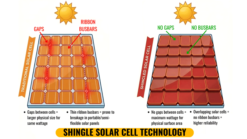 400W Portable Solar Panel - High Voltage Quad Fold AllSpark